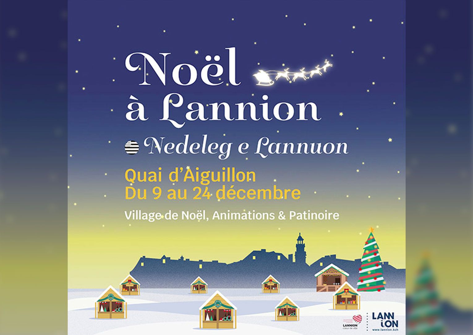 Le-village-de-Noël-a-Lannion