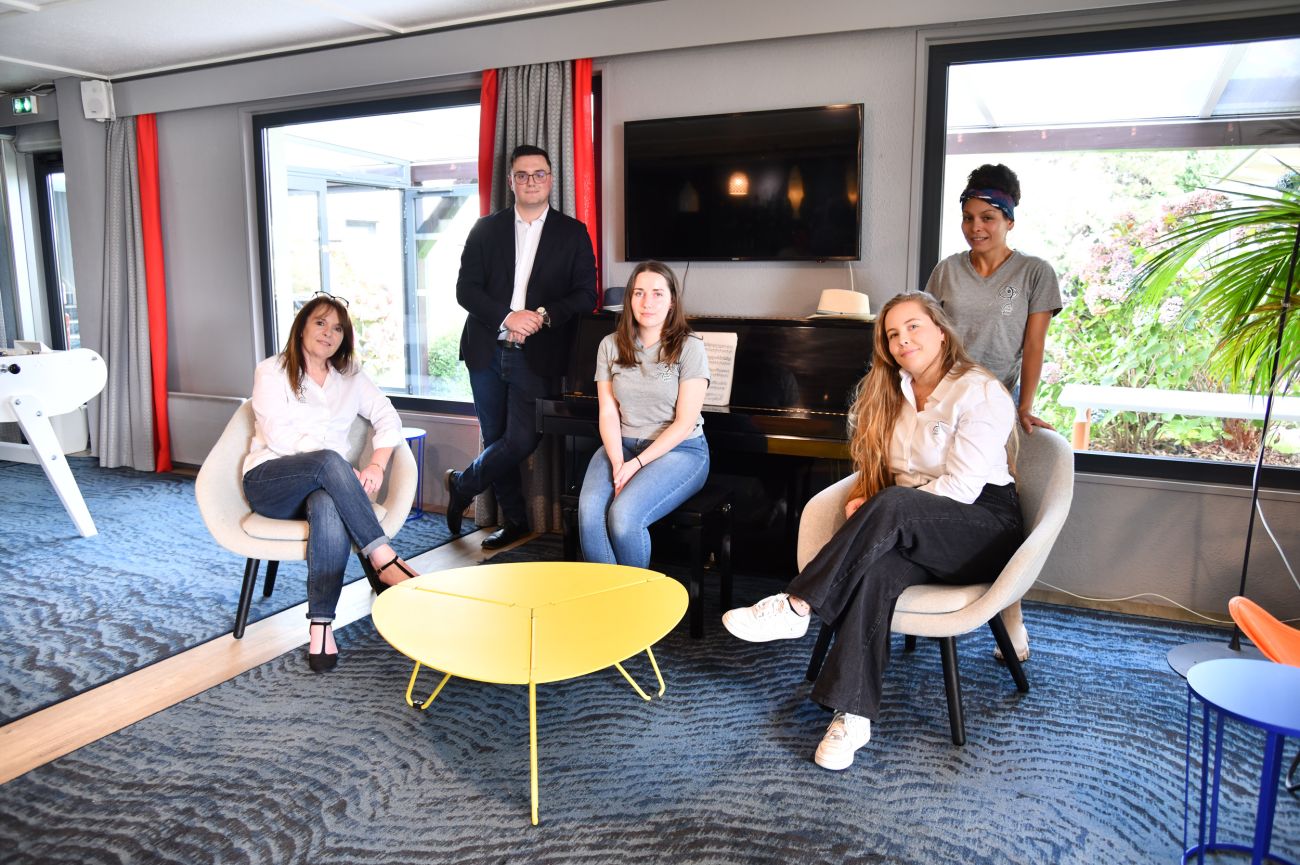 équipe hôtel kyriad Lannion